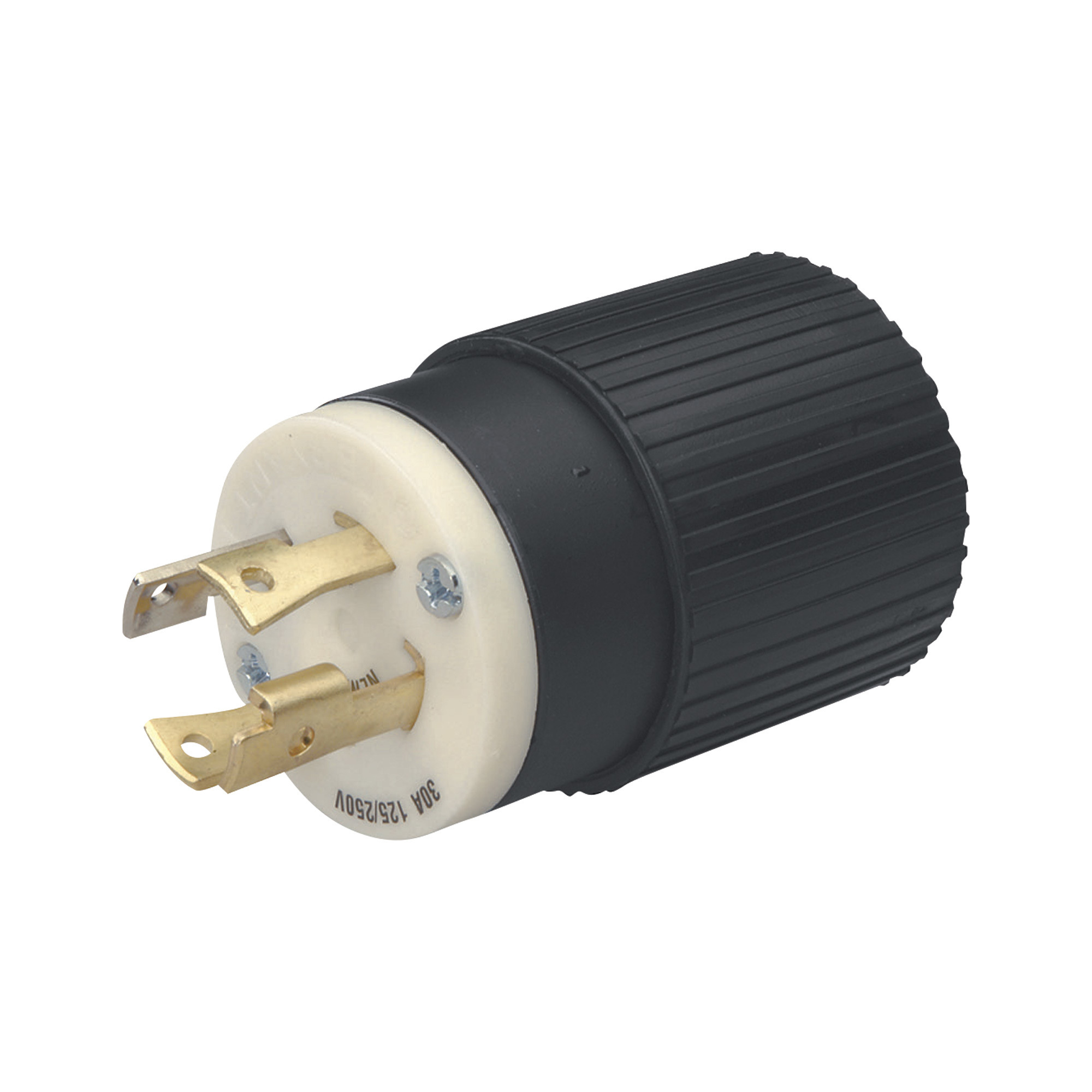 Reliance Generator Plug, 30 Amps, 125/250 Volts, L14-30 Male, Model# L-14-30P
